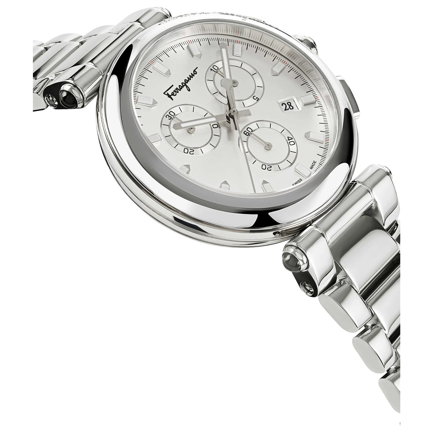 FERRAGAMO Idillio Chrono Stainless Steel Men's Quartz Watch SFYQ00720