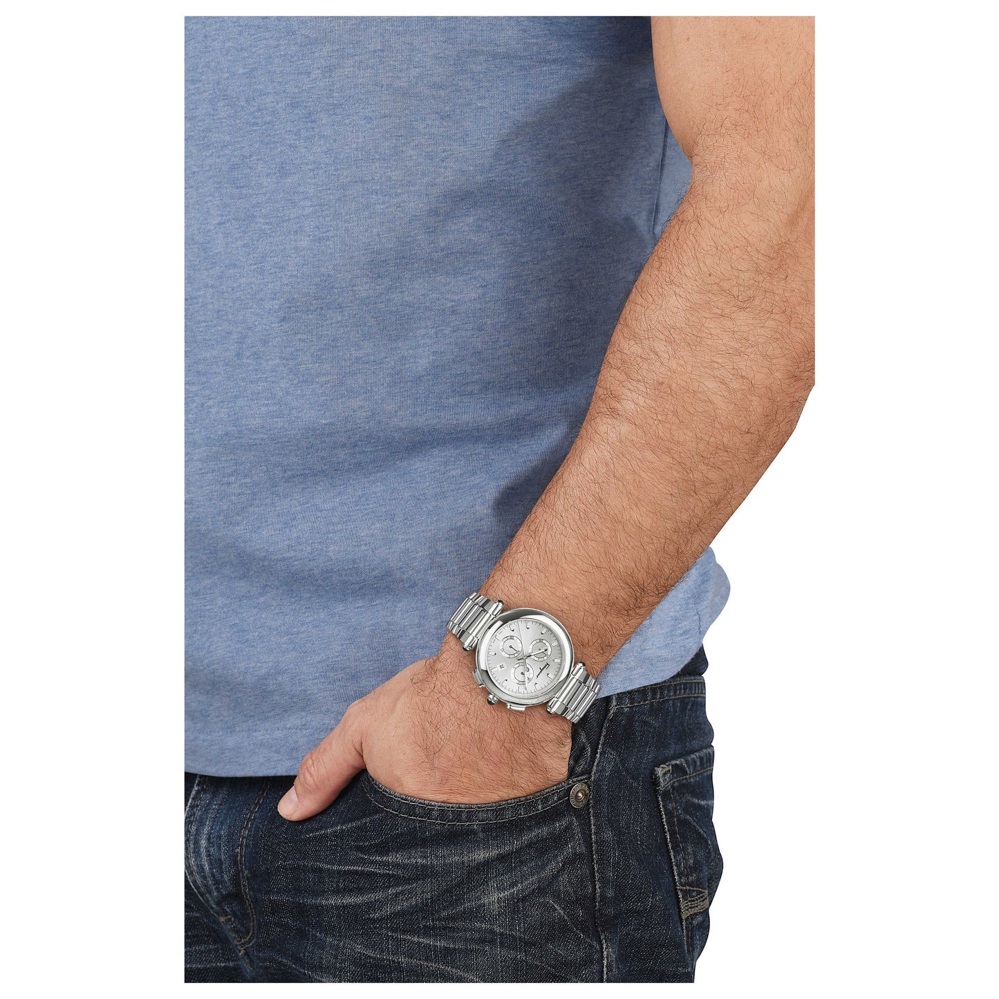 FERRAGAMO Idillio Chrono Stainless Steel Men's Quartz Watch SFYQ00720