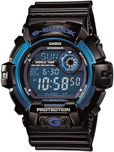 Casio G-Shock Black & Blue G8900A-1 Men's Quartz Watch