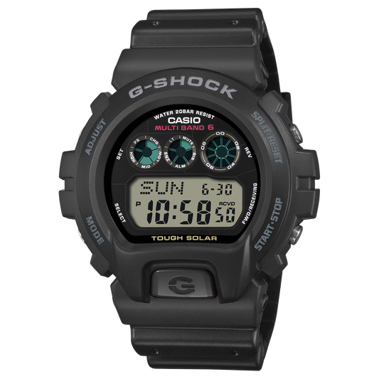 Casio - G-Shock, Black Classic Digital Shock Resistant Watch GW6900U-1