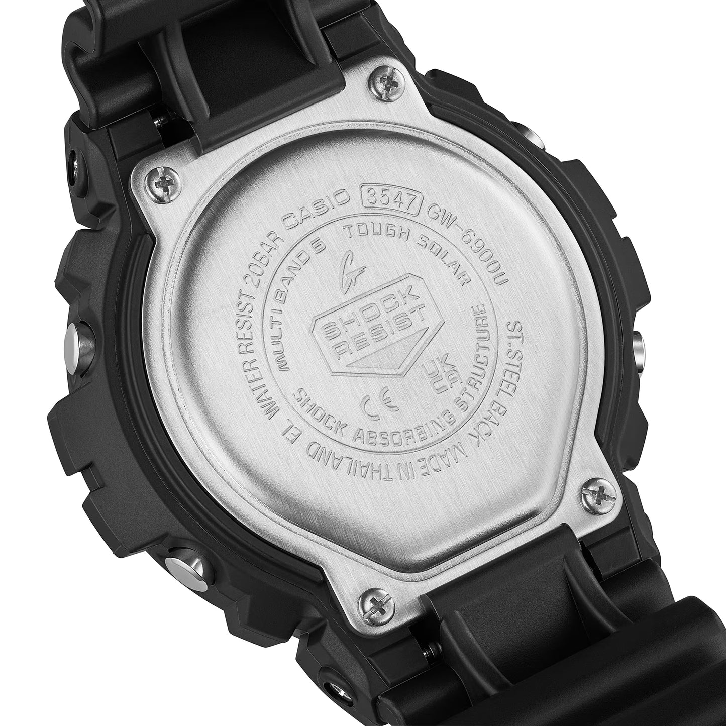 Casio - G-Shock, Black Classic Digital Shock Resistant Watch GW6900U-1