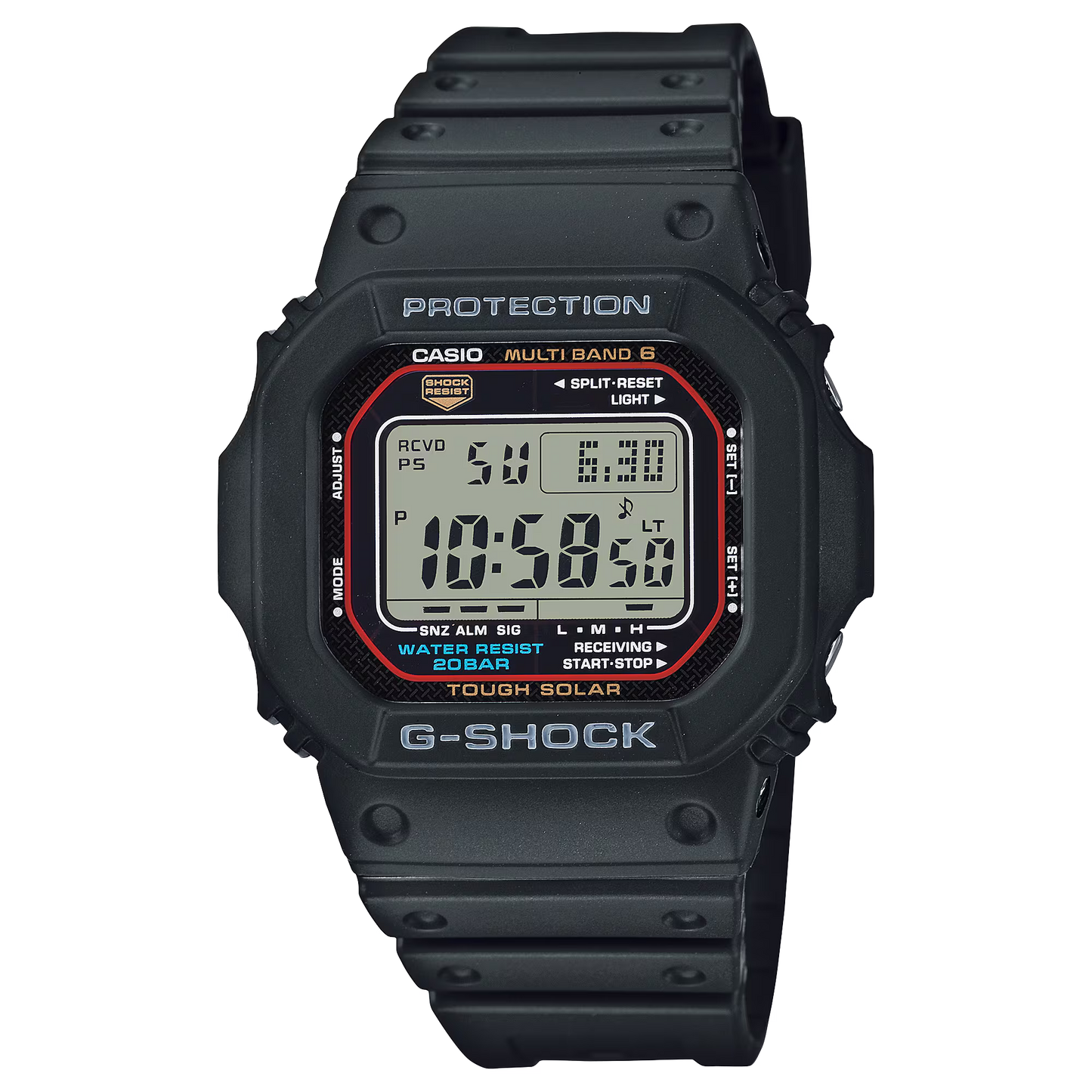 Casio Classic G-Shock Black Digital Men's Quartz Watch GWM5610-1