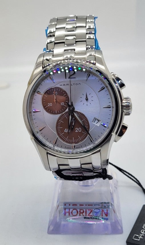 Hamilton - Jazzmaster, Silver Chronograph Men's Quartz Watch - H32612151