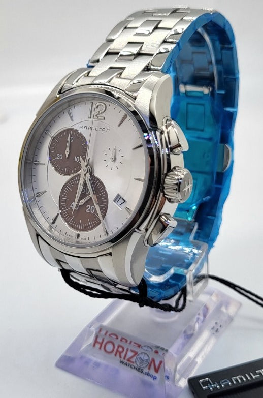 Hamilton - Jazzmaster, Silver Chronograph Men's Quartz Watch - H32612151