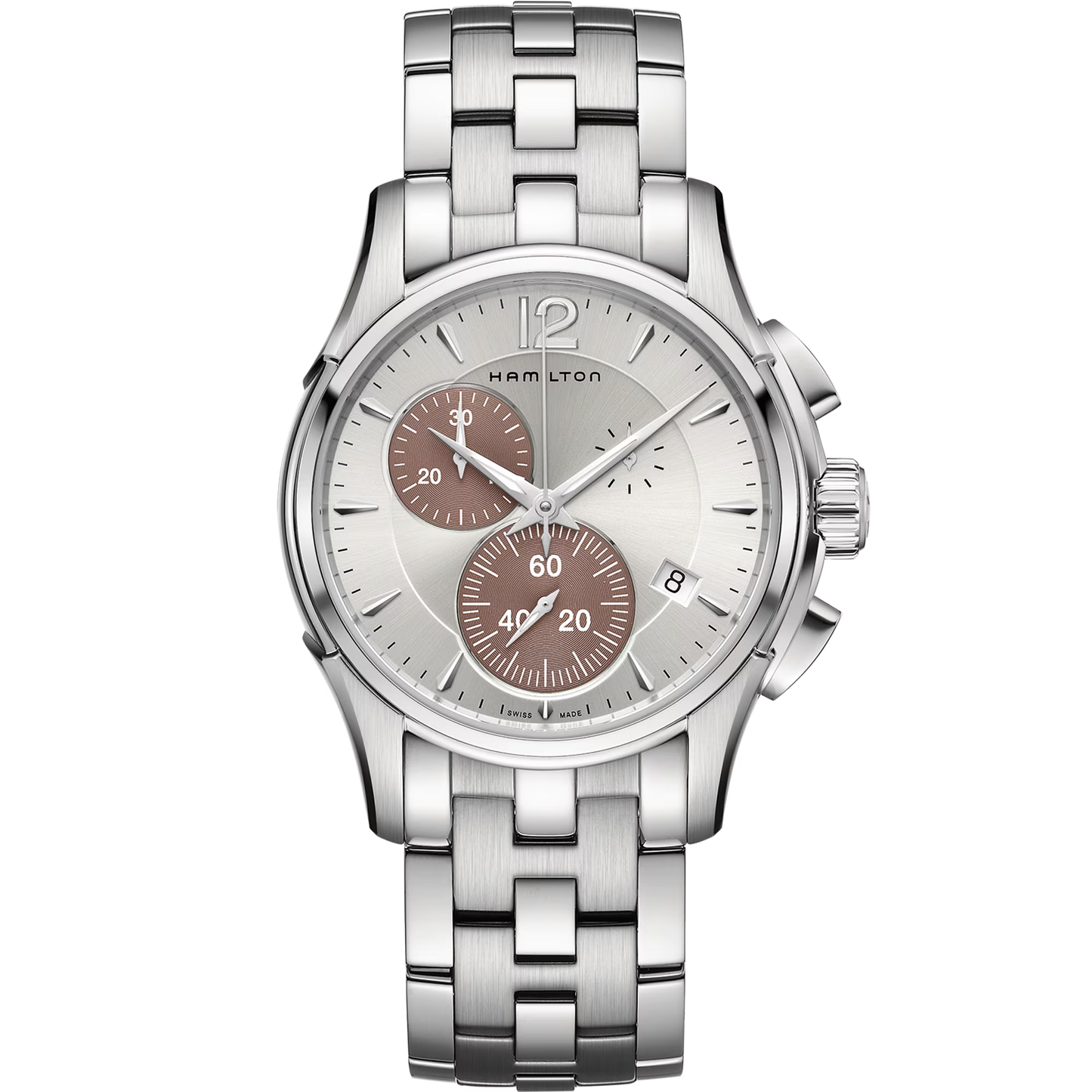 Hamilton - Jazzmaster, Silver Chronograph Men's Quartz Watch - H32612151