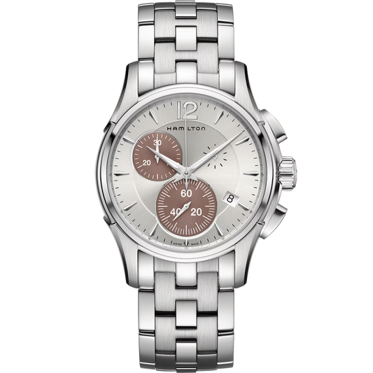 Hamilton - Jazzmaster, Silver Chronograph Men's Quartz Watch - H32612151