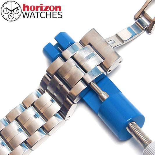 Watch Bracelet - Link Pin Remover, Aluminum Repair Tool - 3 Spare Pins Included