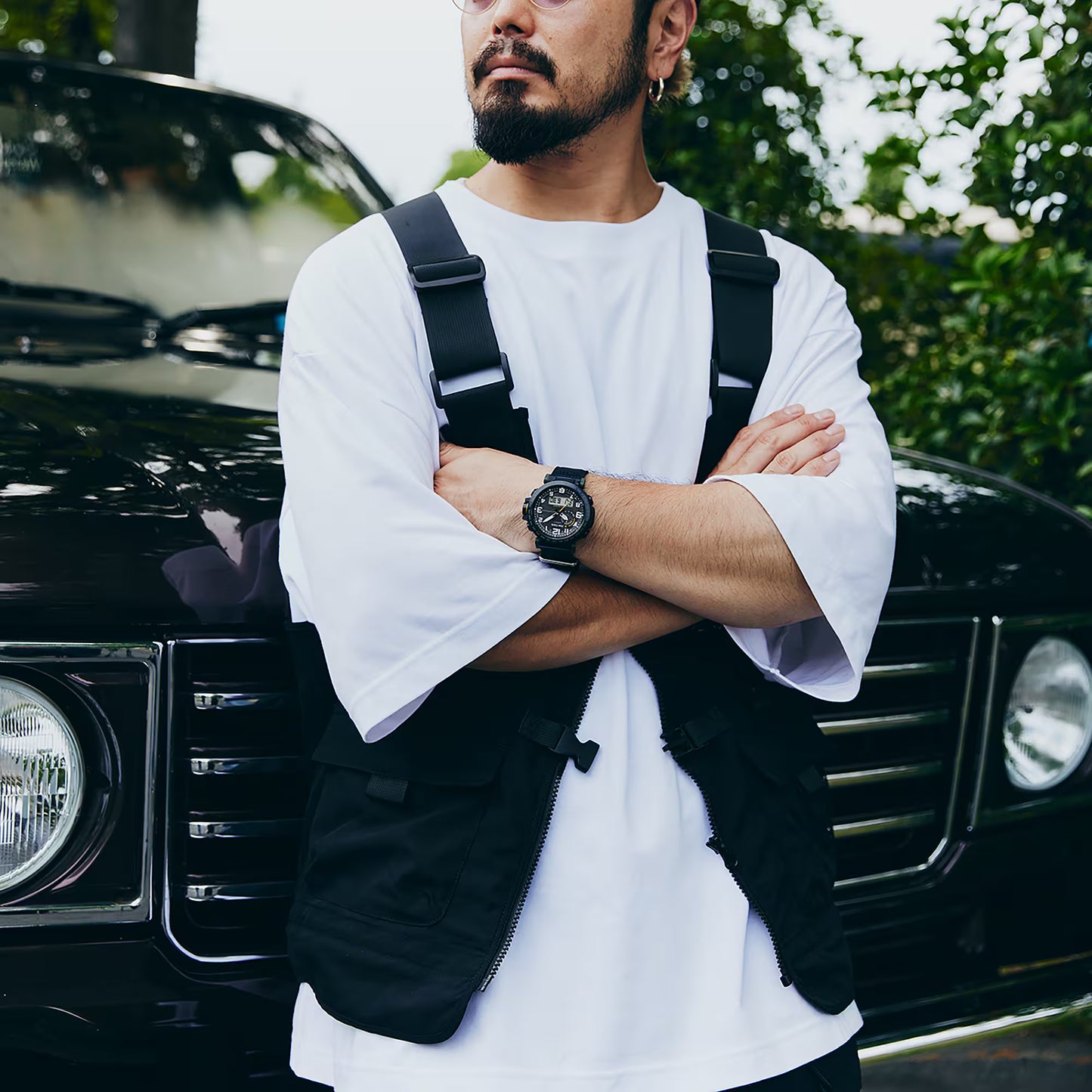 Casio Pro Trek Tough Solar Black Green Men's Quartz Watch - PRG601YB