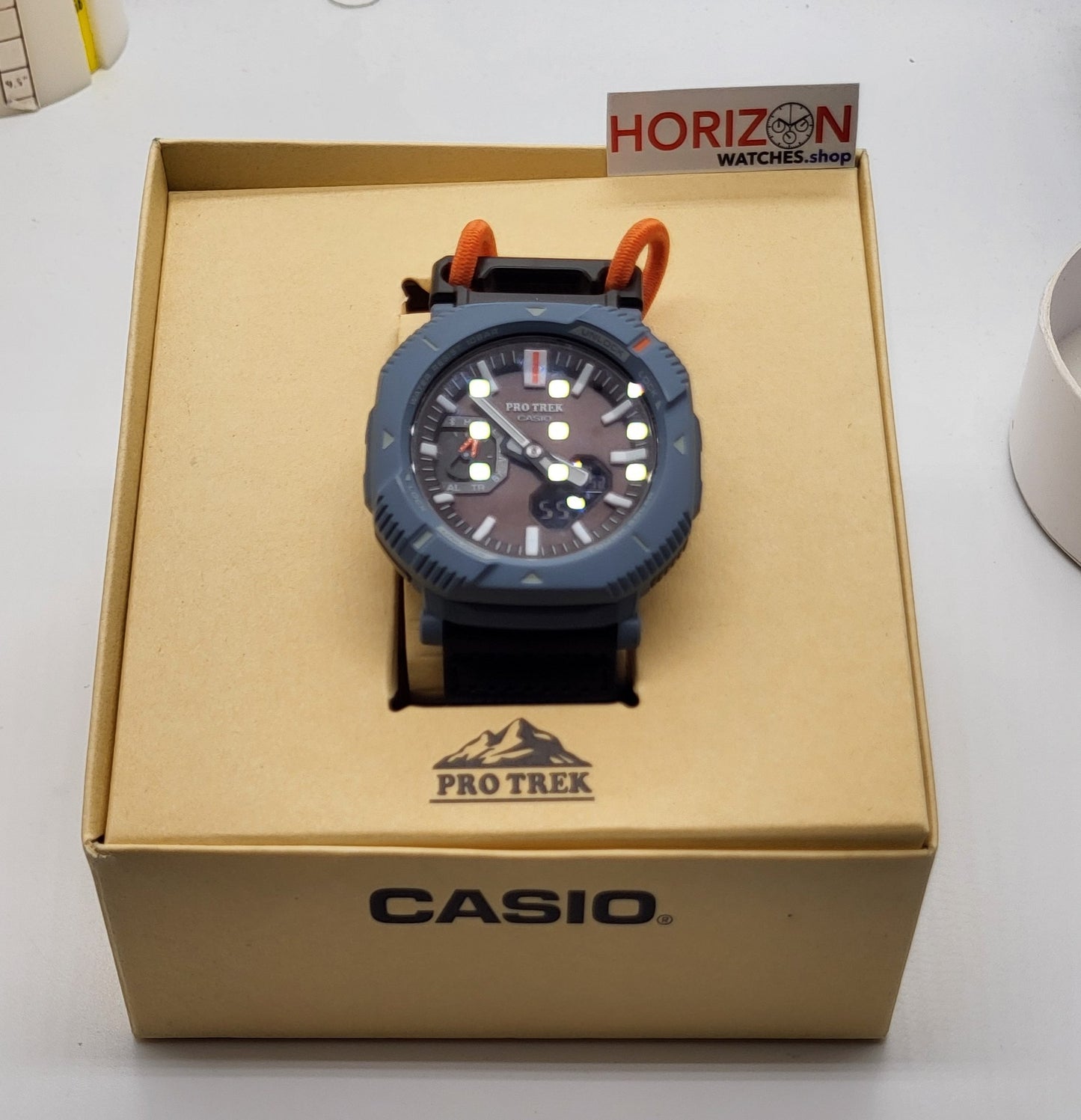 CASIO - PROTREK, Hiker Line Bluetooth Solar Watch PRJ-B001B-2CR