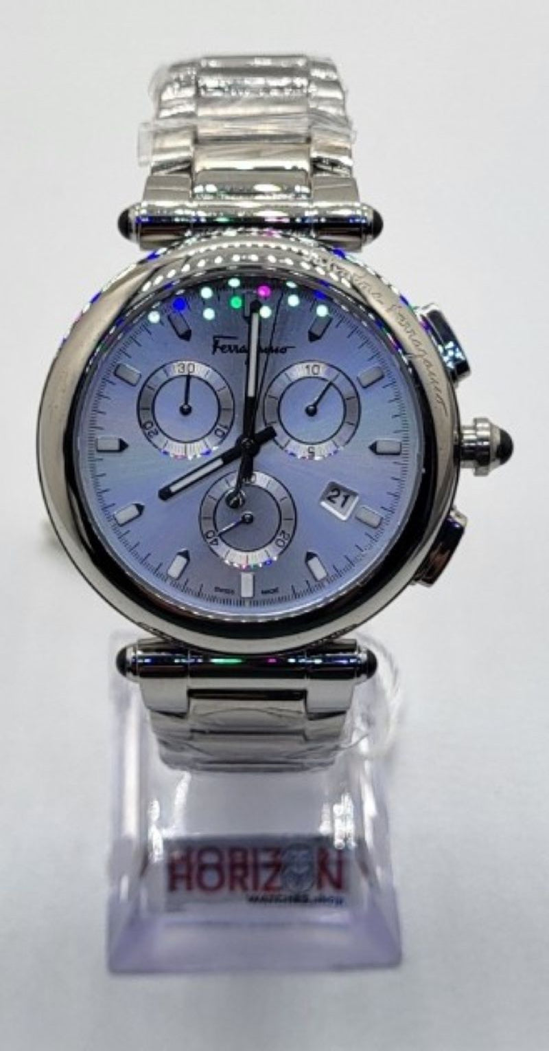 FERRAGAMO Idillio Chrono Stainless Steel Men's Quartz Watch SFYQ00720