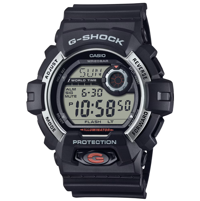 Casio G-Shock Digital Watch Series, Bright LED, Large LCD - G-8900S