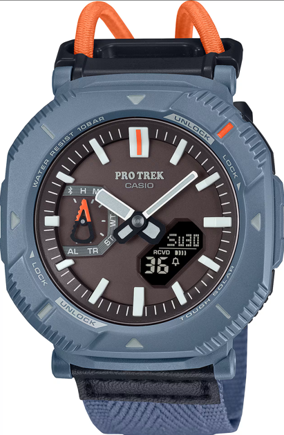 CASIO - PROTREK, Hiker Line Bluetooth Solar Watch PRJ-B001B-2CR