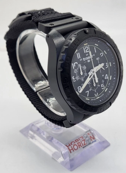 Traser P96 Outdoor Pioneer Evolution Chrono Black Quartz Watch TS-108680