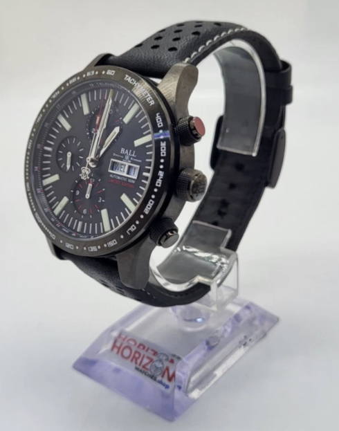 Ball Fireman 43mm Black Stainless Steel Black Rubber Men's CM2192C-P2-BK