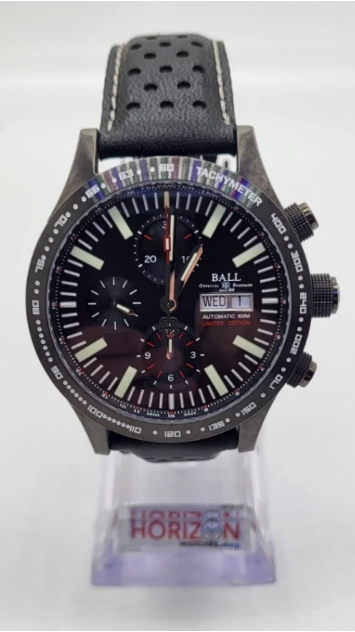 Ball Fireman 43mm Black Stainless Steel Black Rubber Men's CM2192C-P2-BK