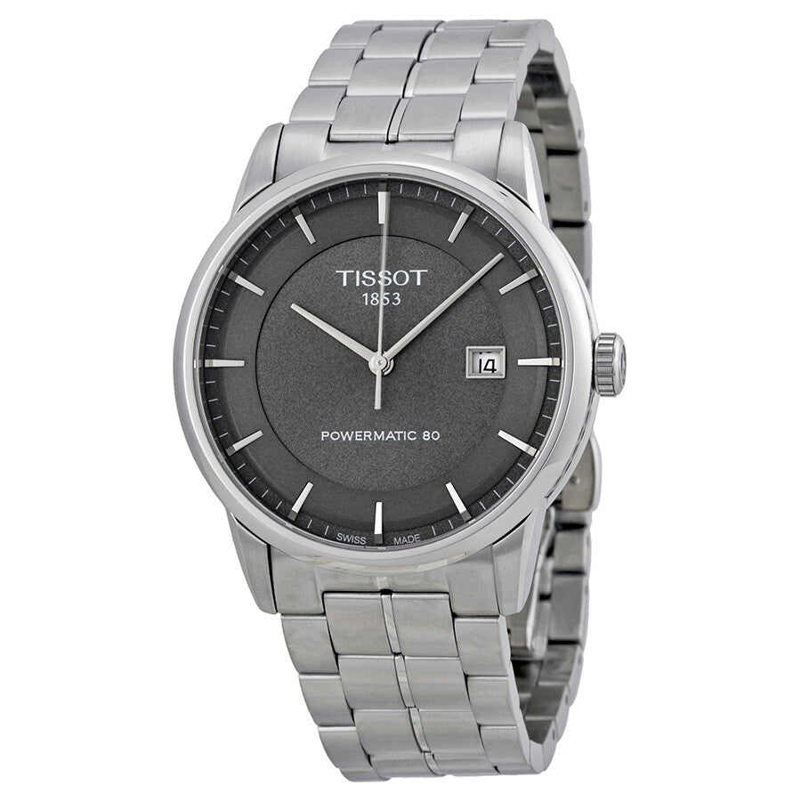Tissot - Stainless Anthracite Dial Strap Men's Automatic Watch T0864071106100