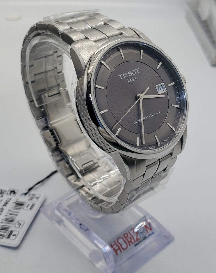 Tissot - Stainless Anthracite Dial Strap Men's Automatic Watch T0864071106100