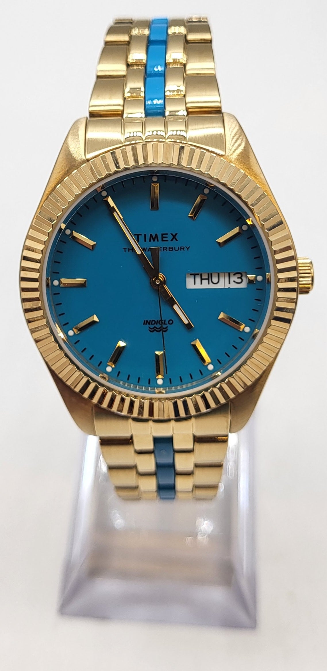 Timex - Waterbury Legacy, Gold-Tone IP Stainless Steel Women's Quartz Watch - TW2U82600VQ