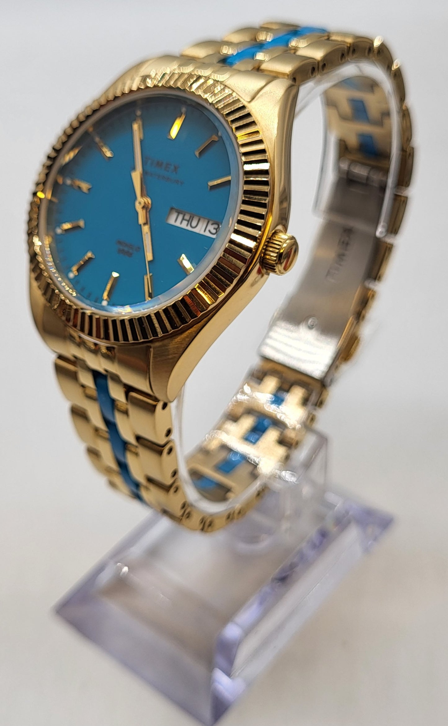 Timex - Waterbury Legacy, Gold-Tone IP Stainless Steel Women's Quartz Watch - TW2U82600VQ