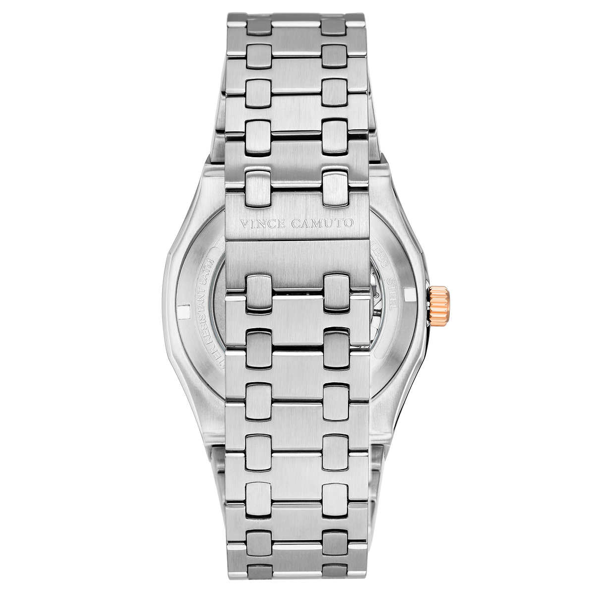 Vince Camuto - Falco, Stainless Steel Men's Automatic Watch - VC/1156BLSV